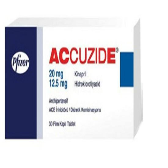 Accuzide 20mg/12.5mg 30 Tab