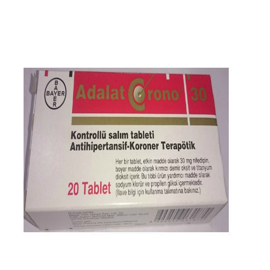 Adalat Crono 30mg 20 Tab