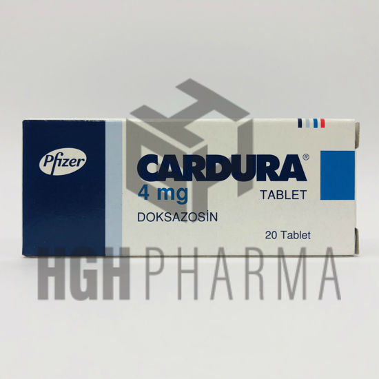 Cardura 4mg 20 Tab