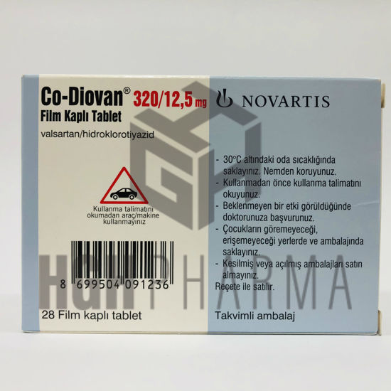 Co-Diovan 320/12,5mg 28 Tab