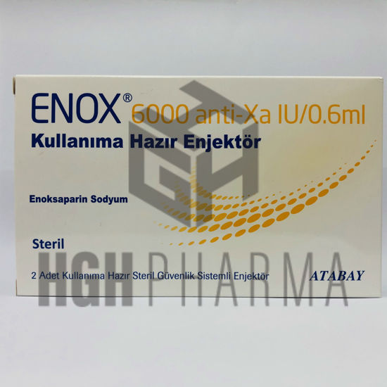 Enox 6000 Anti Xa 2x0.6ml Inj