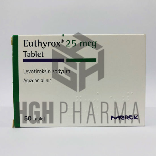 Euthyrox 25mcg 50Tab
