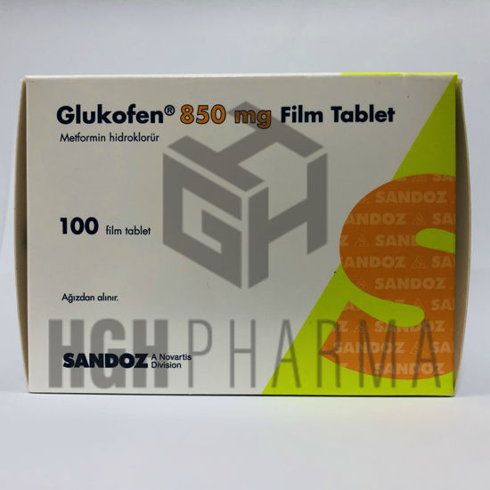 Glukofen 850mg 100 Tab