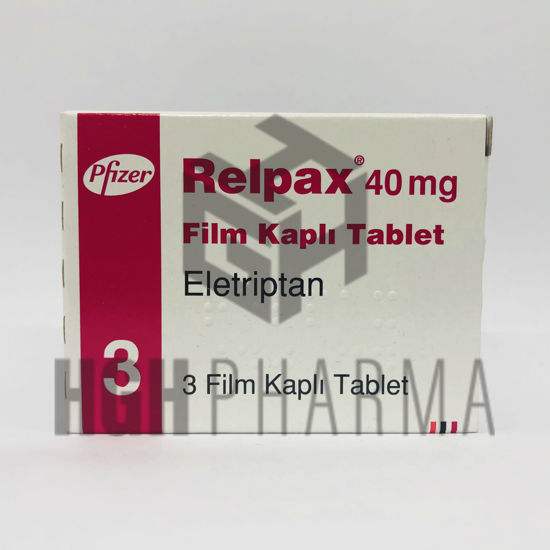 Relpax 40mg 3 Tablet