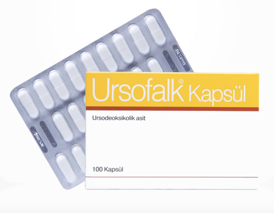 URSOFALK 100 caps x 250 mg